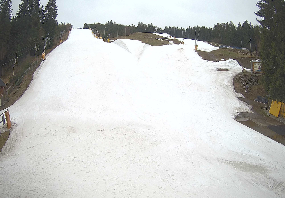 webkamera pod svahem