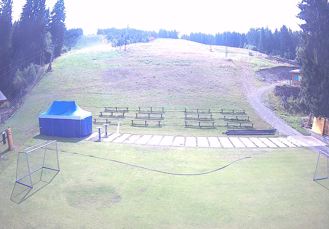 Kamera unter der Piste